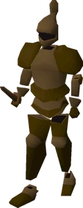 Animated Bronze Armour