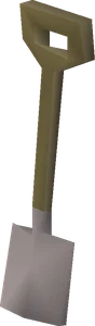 Animated spade