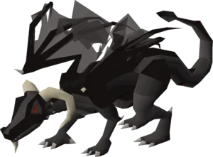 Brutal black dragon