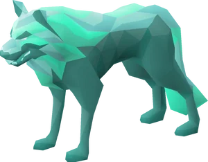 Crystalline Wolf