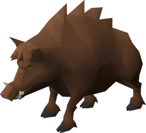 Enraged Boar