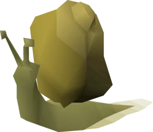Ochre Blamish Snail (Round)