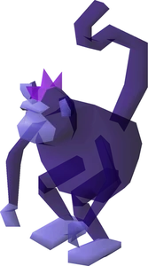 Reanimated monkey