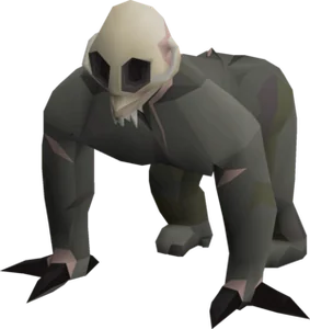 Tortured gorilla